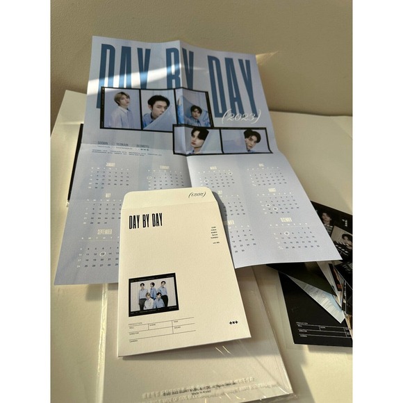 *Incomplete* TXT TOMORROW X TOGETHER 2023 Season's Greetings DAY BY DAY K-POP - Picture 7 of 13